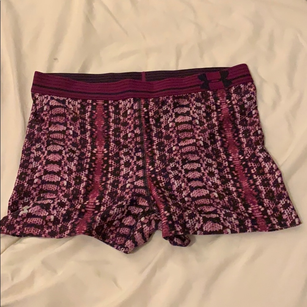 Under Armour spandex workout shorts